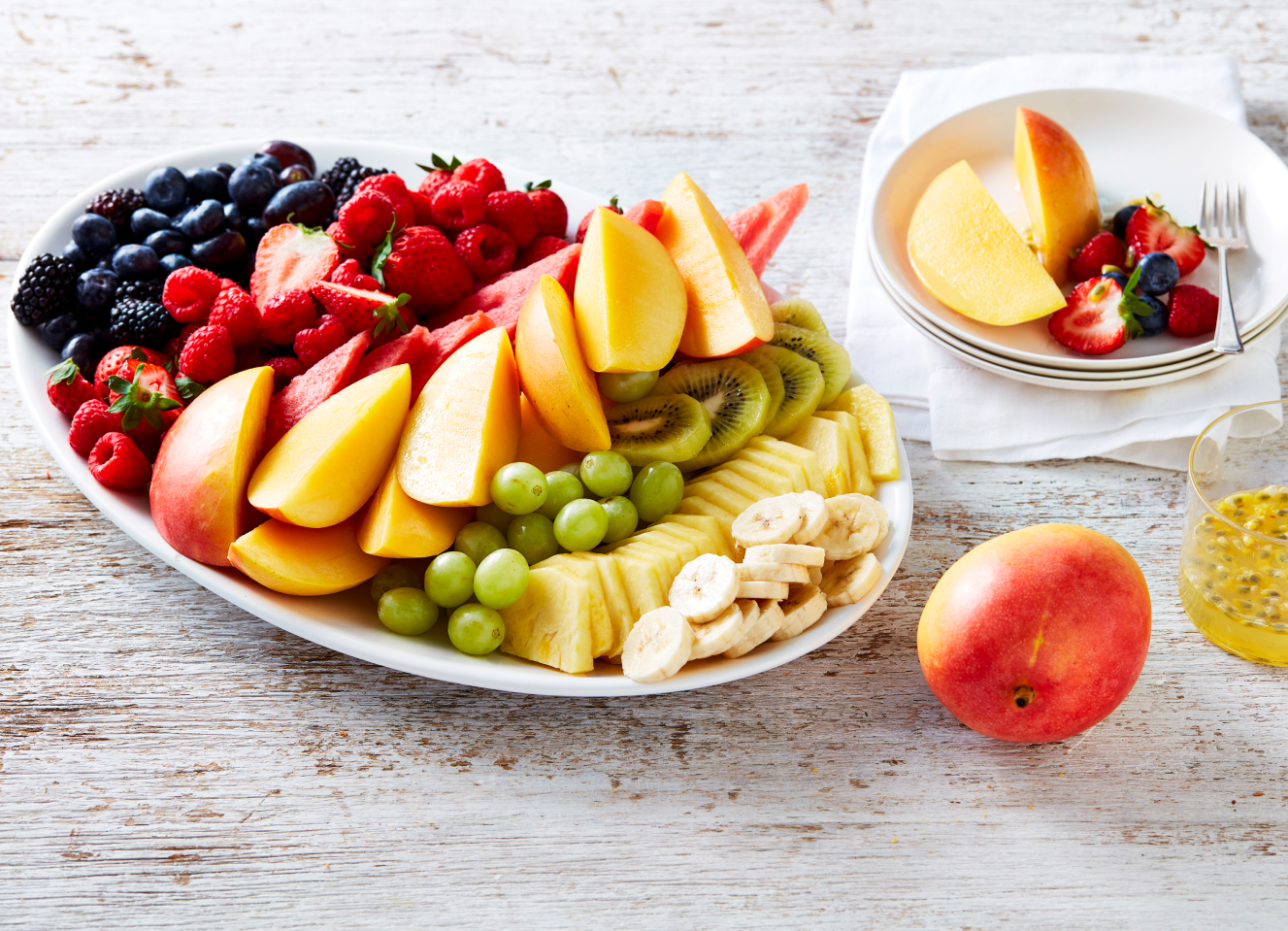 rainbow Fruit Platter